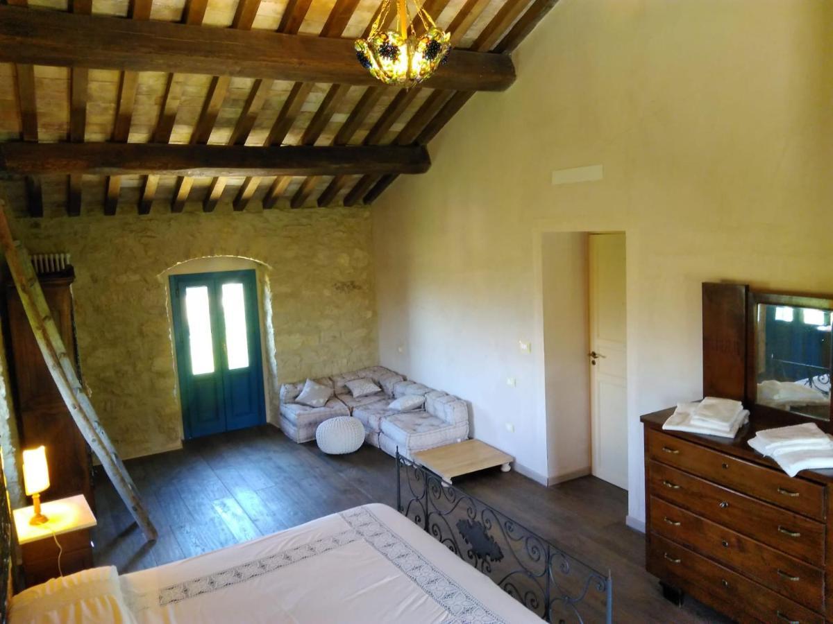 La Casa Dalle Finestre Blu Abbateggio Exterior photo